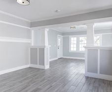 Repainting walls, ceiling, wood, carpet cleaning