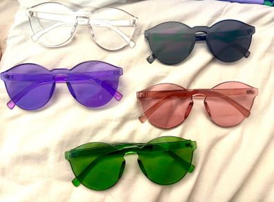 Jelly summer sunglasses