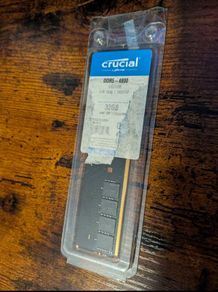 Crucial 32gb Ddr5 4800mhz Cl40