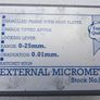 Draper Expert External Micrometer 0-25mm - Stock No. 50604 Image 7