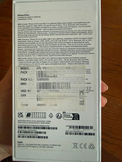 iPhone 14 Pro unlocked  128GB