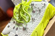 Green Neon Bling Trainers