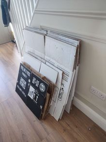 Cardboard boxes
