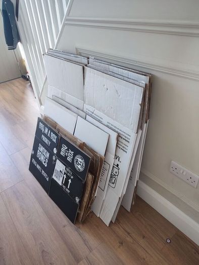 Cardboard boxes