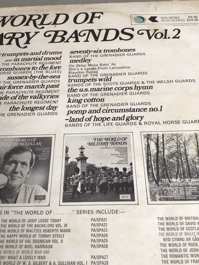 The World of Military Bands Vol 2 Vinyl LP