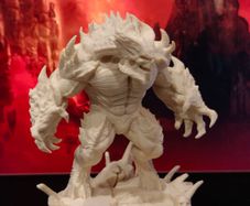 3D Printed Baron Of Hell From DOOM Franchise Figurine