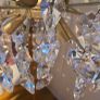 1960 Germany Palwa Sputnik Chandelier Swarovski Crystal & Gilt Brass Image 5