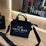 Marc Jacobs Black Canvas Small Tote Bag Image 2