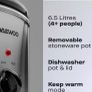 Daewoo Slow Cooker 6.5 Ltr Image 3