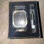 apple watch gold/silver watch strap and face cover Image 2