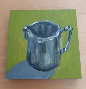 Original art (milk jug)