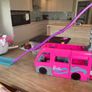 Barbie campervan, wardrobe and gymnastics bar, lots of spare of accessories also included (no photo) Image 5