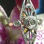 Antique Art Deco Diamond Ring Image 9