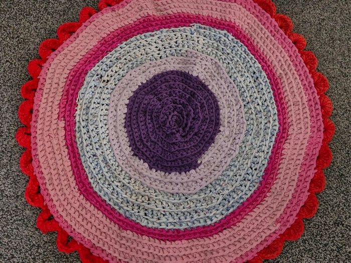 Handmade carpet for the child
