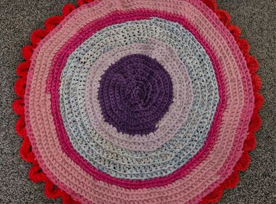 Handmade carpet for the child