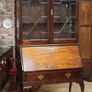Antique Mahogany Bureau Bookcase Image 2