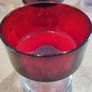 Lovely Set Of 5 Ruby Dessert Glasses Image 5
