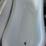 Bath, Luxury Acrylic Roll Top Slipper Bath in Excellent Condition Image 4