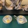 Vintage Viners Sheffield Silver Plate Sugar Bowl & Cream jug Image 2