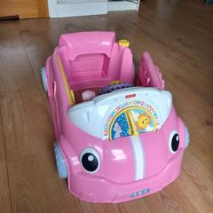 Fisher-Price Laugh & Learn Crawl Around Learning Car - Pink