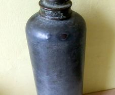 Old Metal Bottle