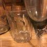 Smoky Glass jug + 4 assorted glasses Image 5