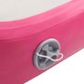 Inflatable Gymnastics Mat with Pump 400x100x15 cm PVC Pink Image 8