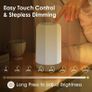 Rechargeable Lamp, RGB&10 Brightness Touch Lamp,1800mah Cordless Lamp Rechargeable Lamp for Bedroom & Touch Lamps Bedside Lamp,Portable Lamp for Bedroom,Night Light Kids Night Light Baby, Adult Gifts Image 3