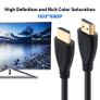 HDMI Male to Male Cable 1 Meter 1080p 4K Audio Video Image 2