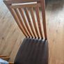 Oak Dining room table & chairs Image 4