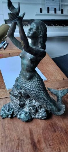 mermaid figurine