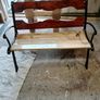 Outdoor garden bench Image 3
