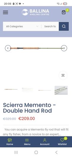 scierra rod and reel