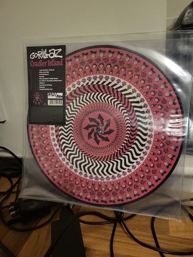 Gorillaz Cracker island Blood records zootrope limited number vinyl