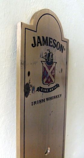 Old Jameson Pub Door Finger Plate