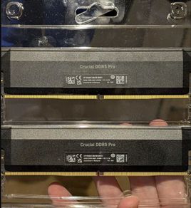 Crucial Pro 32gb (2x16gb) Ddr5-6400 Cl38 Ram Amd Expo Intel Xmp