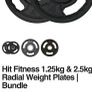 Perfect Urethane Pro Olympic Weights, 6 Ft Bar + New Nike  Gloves! Image 2
