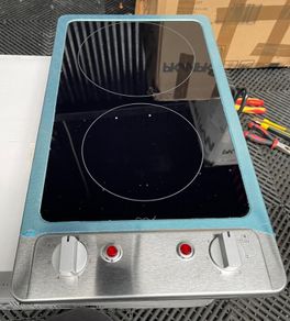 Compact Electric Hob 2 Zone Glass Ceramic German Quality PKM
