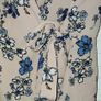 Pink & blue floral top Image 3