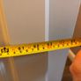 off white headboard suit king size Image 3