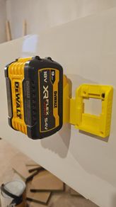 DeWalt battery mounting dock