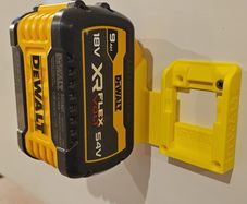 DeWalt battery mounting dock