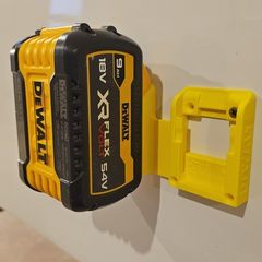 DeWalt battery mounting dock
