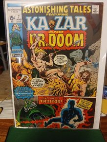 Astonishing Tales #7 Dr. Doom/Black Panther/Ka-zar 1971