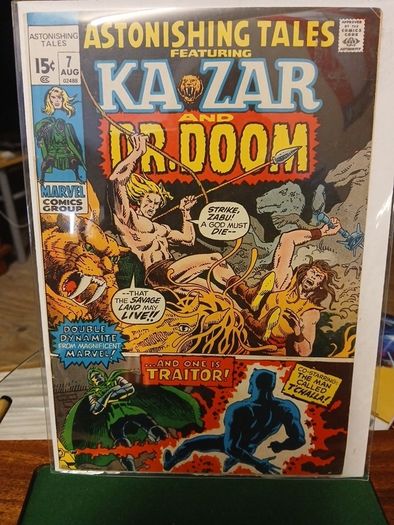 Astonishing Tales #7 Dr. Doom/Black Panther/Ka-zar 1971