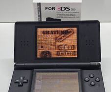 Nintendo DS Lite Black + R4 Card