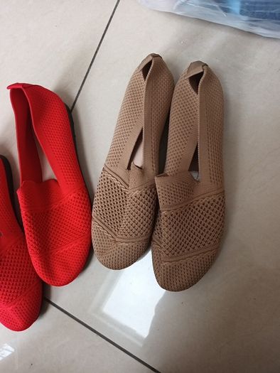 2 Pairs Of Shoes - Flats Plus 1 Pair ( Size 6) S.38 -5.  New.