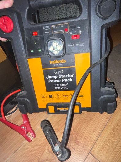 6 in 1 Jump Starter Power Pack