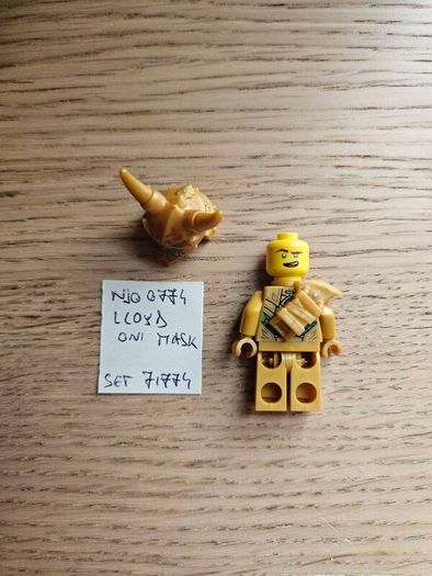 lego njo0774 lloyd oni mask, set ninjago 71774