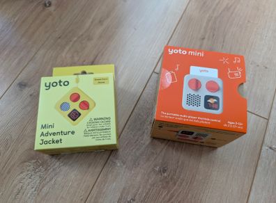New Yoto Mini + yellow case